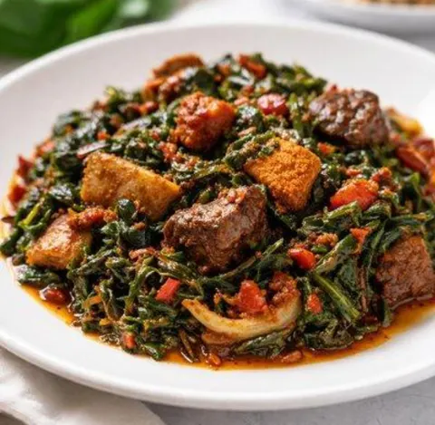 Efo Riro (Vegetable Soup)
